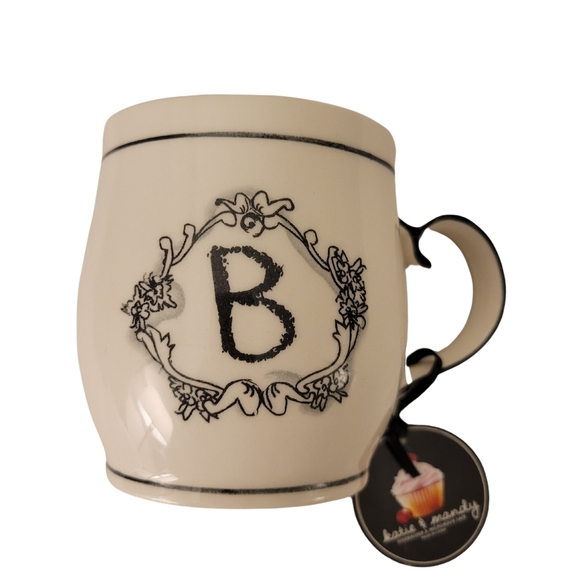 Katie & Mandy Monogram 'B' Mug - NWT - Picture 1 of 4